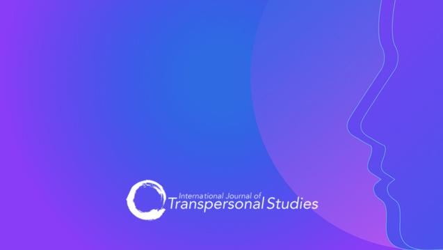 Cover page of the International Journal of Transpersonal Studies made of a silhouette of a face on a blue and purple background. Find out more about the online PhD in Integral and Transpersonal Psychology at California Institute of Integral Studies, CIIS.