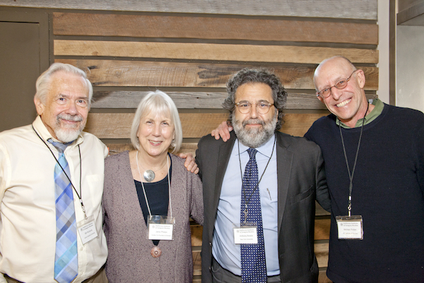 CPTR faculty William Richards, PhD (Johns Hopkins); Janis Phelps, PhD (CPTR Director); and Anthony Bossis, PhD (New York University); and bestselling journalist Michael Pollan (UC Berkeley).
