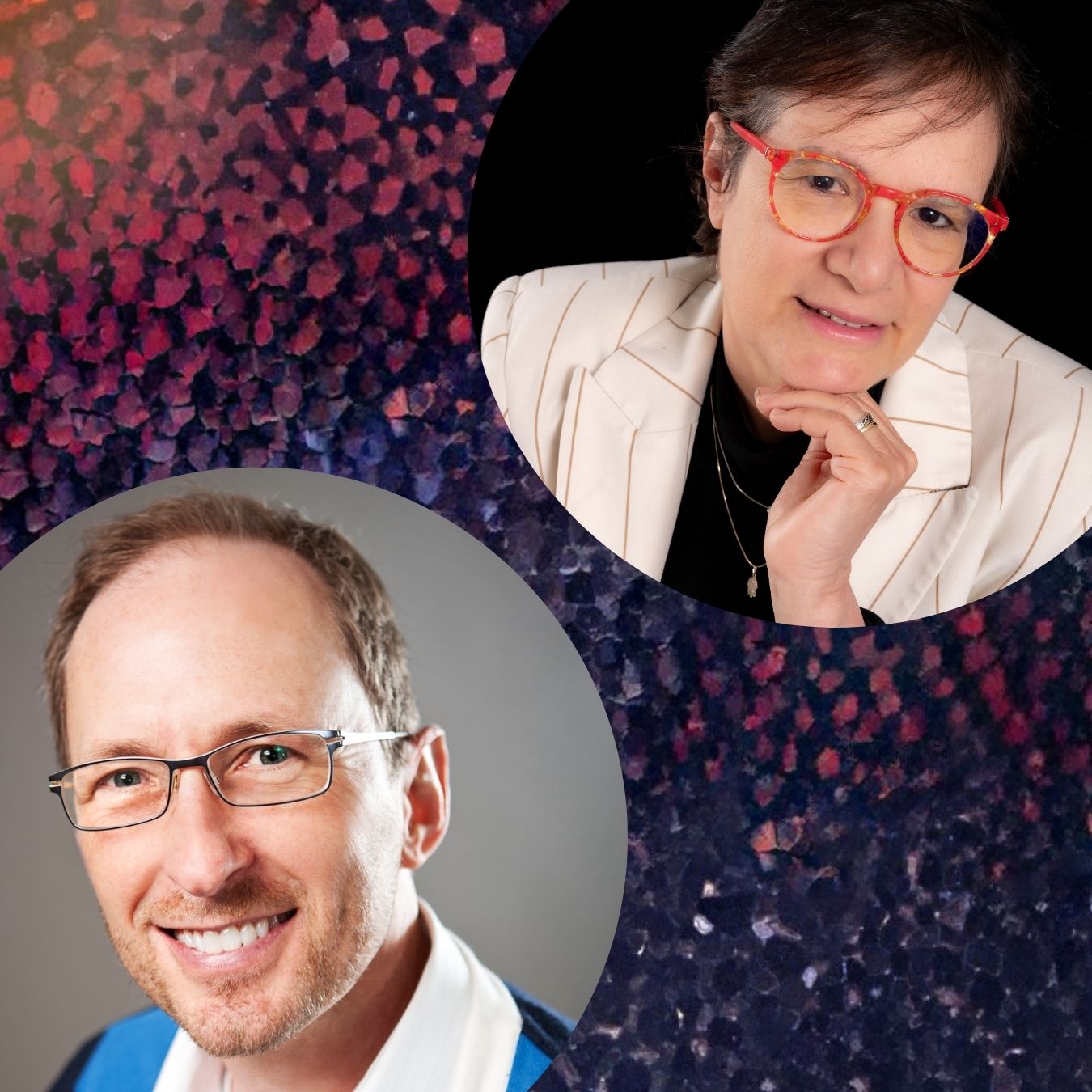 Headshots of Doug Ronning, LMFT, RDT-BCT and Dr. Tami Lubitsh-White