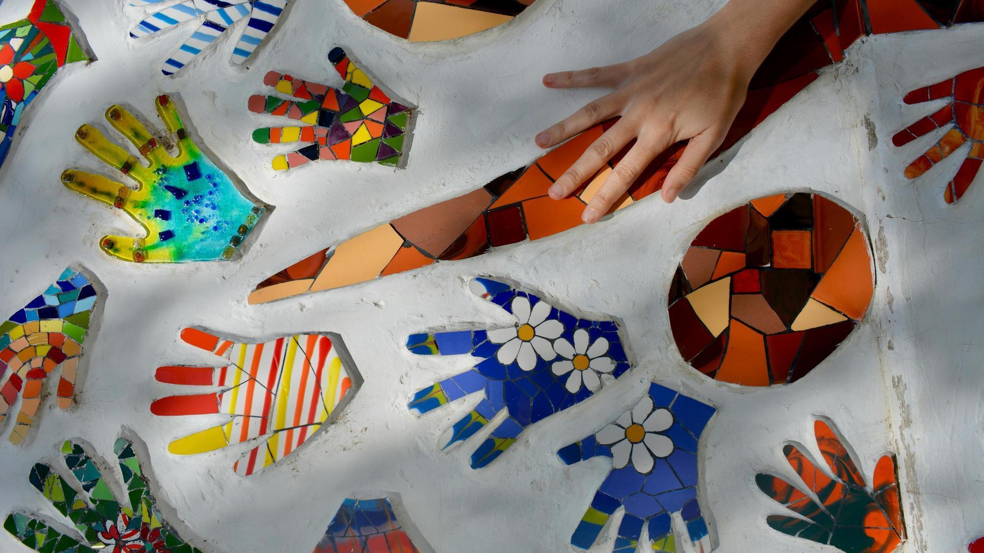 Hand mosaic