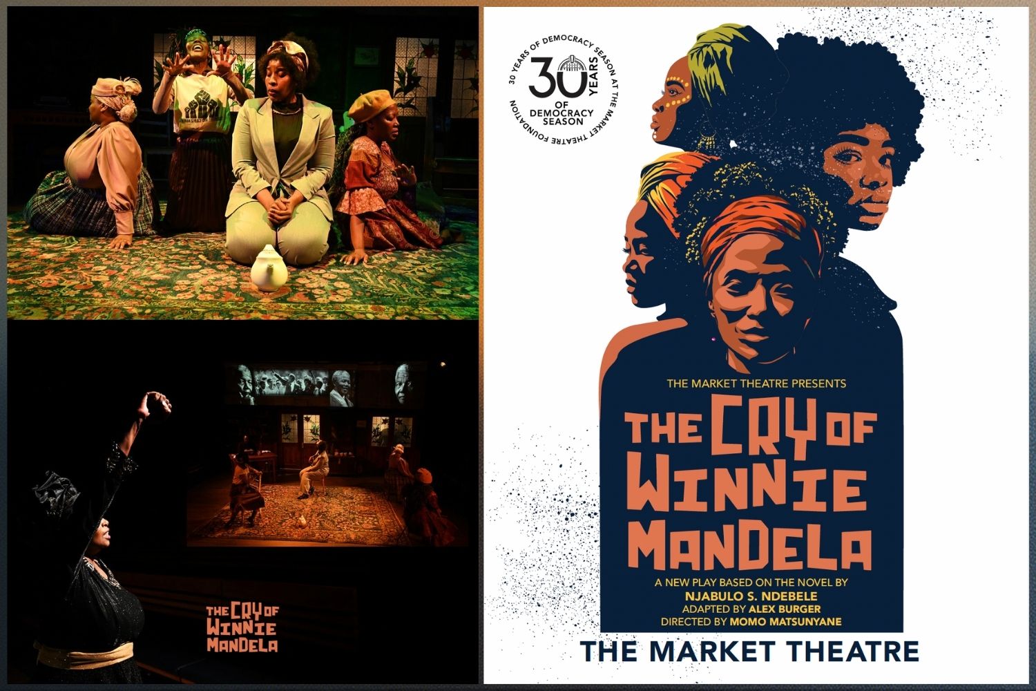 Images of The Cry of Winnie Mandela play