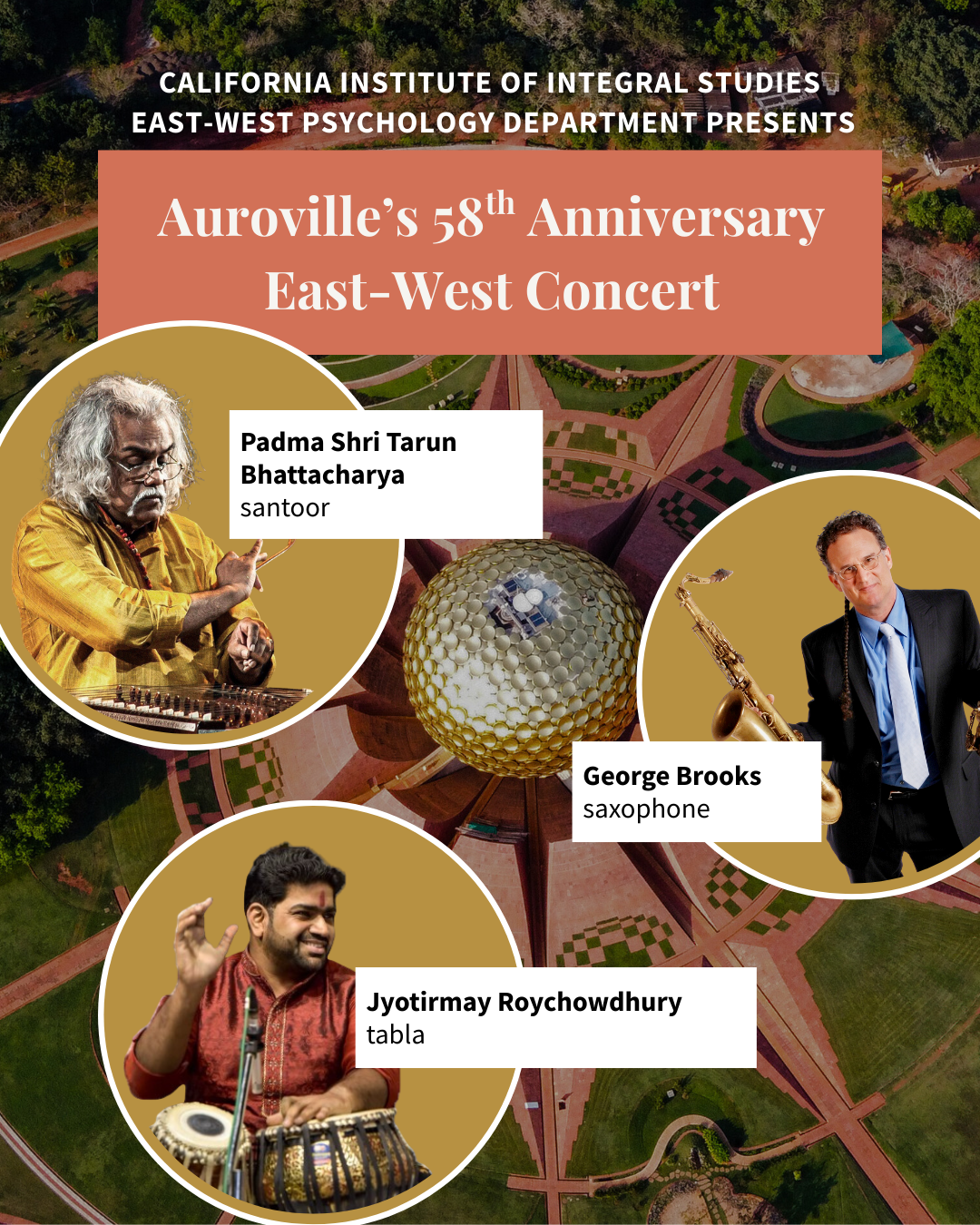EWP Auroville Concert Flyer