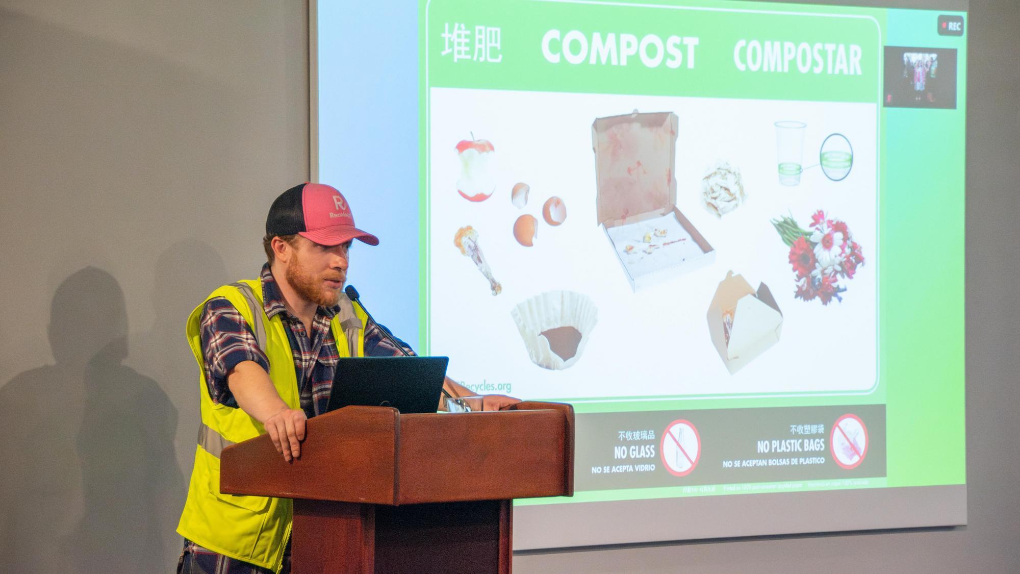 DCEB, Facilities and Business Operations at CIIS, and San Francisco's Recology supportive training.