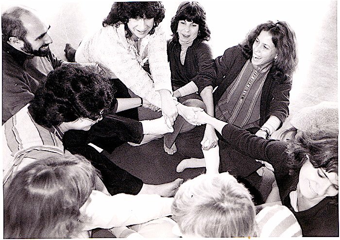 A photo of Renee Emunah's first cohort in 1983