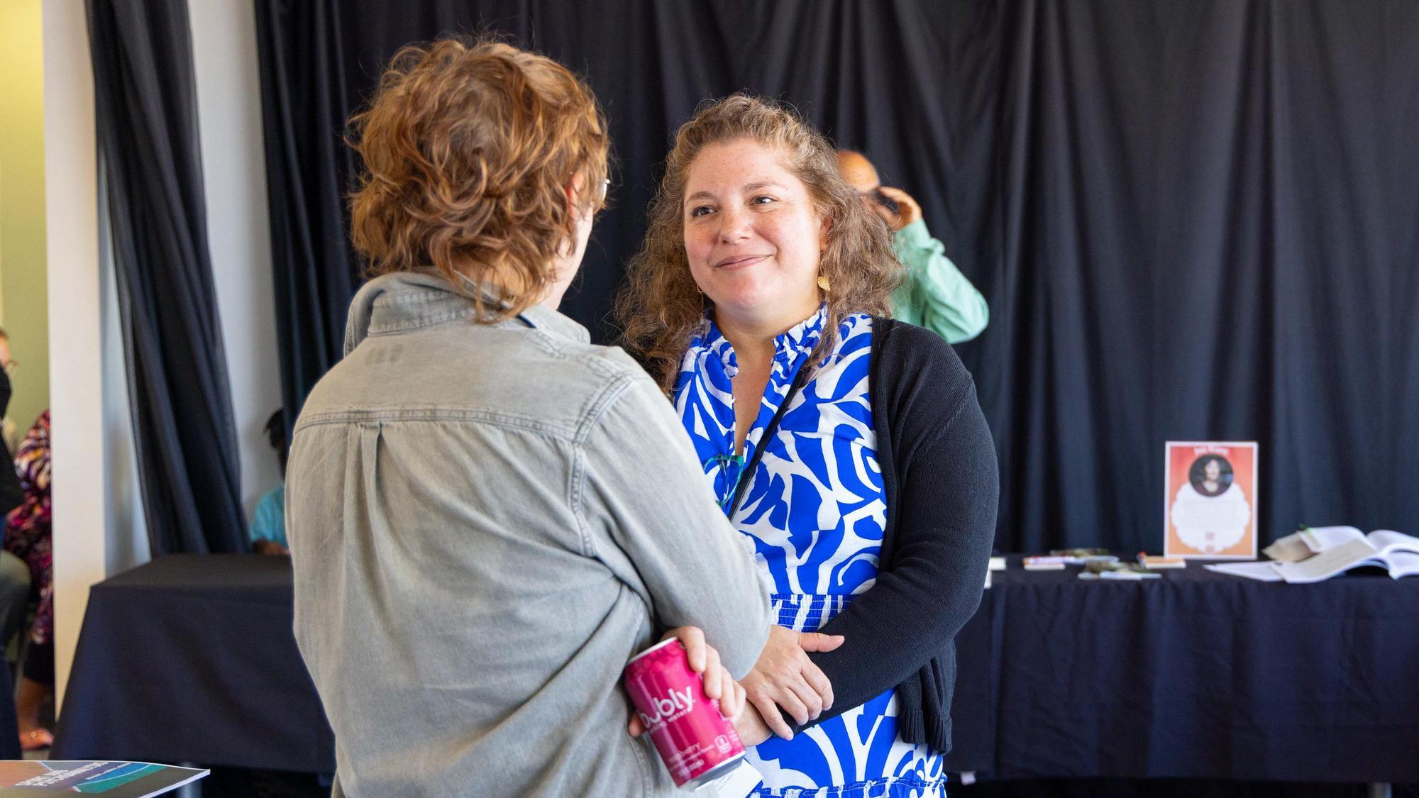 Photo from Faculty Research Reception, May 2025.