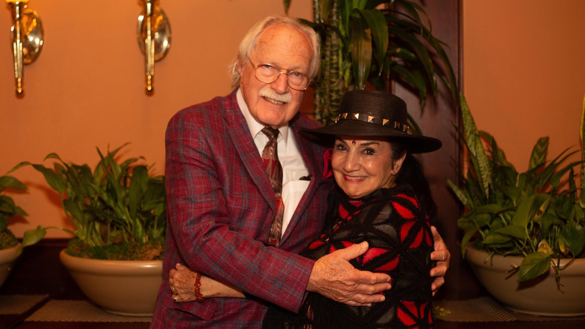 Portrait of CIIS Board Chair Michael Pinto and his wife, Meili Pinto.