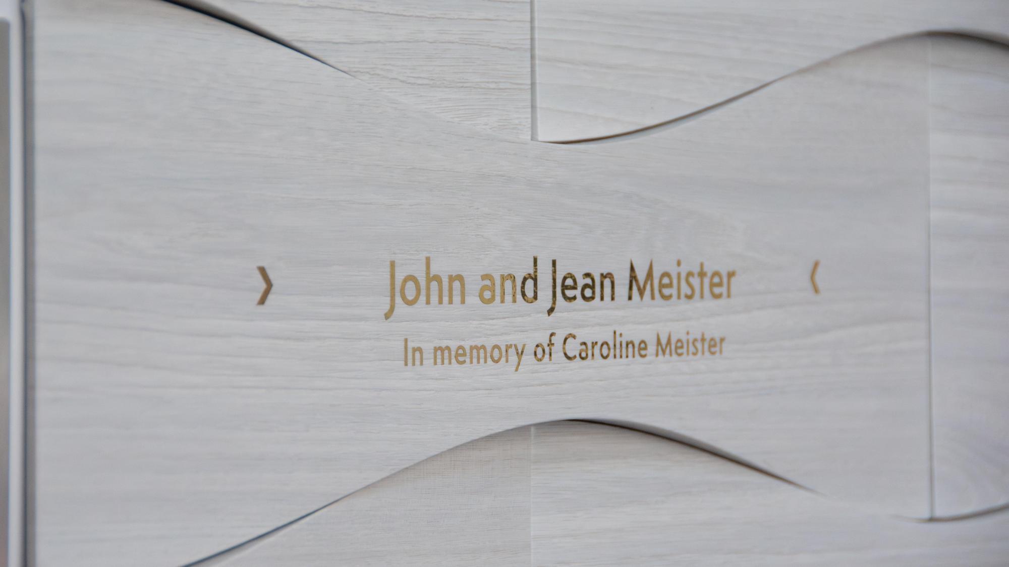 Honoring PDT Student Caroline Meister