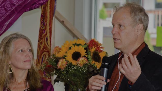 Will Keepin and Cynthia Brix, recipients of Honorary Doctorates from CIIS.