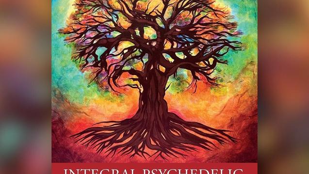 integral psychedelic therapy book cover of rainbow-hued tree