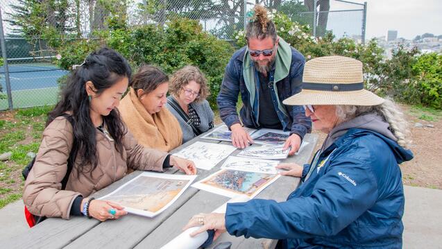 Photo from the Watershed Witness Tour hosted by CIIS alum Joshua Halpern.