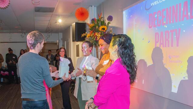 Human Sexuality PhD Program commemorating its 10-year anniversary at CIIS campus.