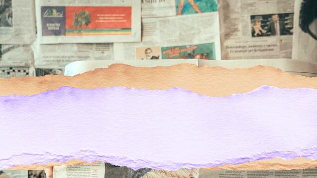 paper covering newspapers