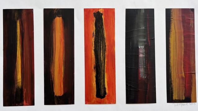 Paint Strokes by Marc Ellen Hamel
