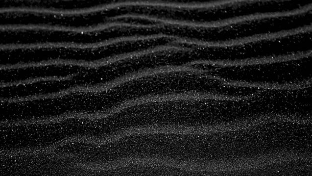 Black sand