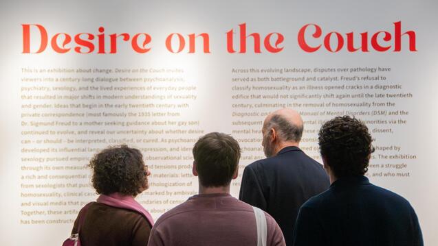 Desire On The Couch, presented by CIIS' Department of Research Psychology in collaboration with The Kinsey Institute.