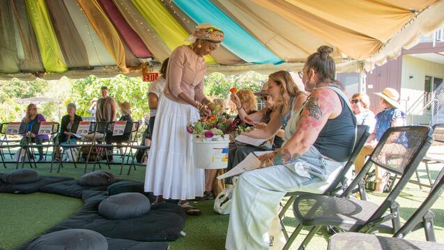 Aging As A Spiritual Practice with Anna Corwin and Annette Williams hosted by Public Programs.