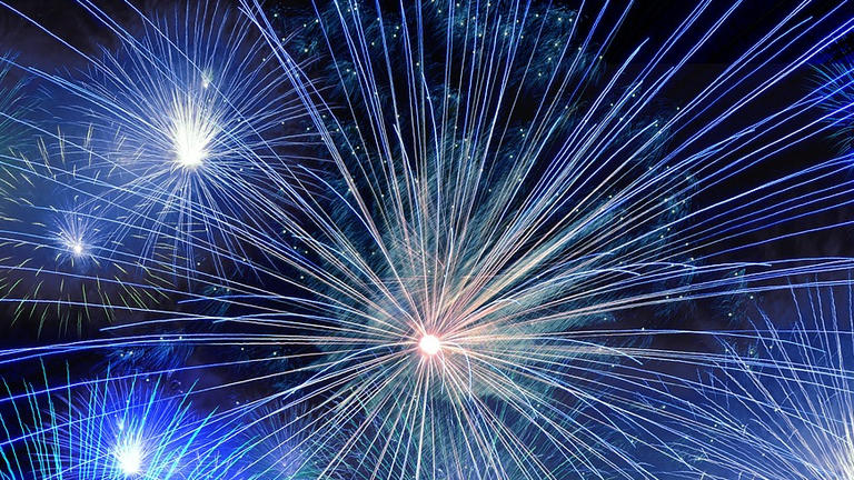 Photo of fireworks. Find out more about the Integrative Health M.A. program at California Institute of Integral Studies (CIIS)