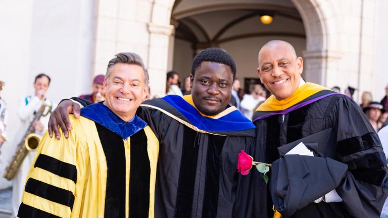 CIIS Graduation featuring Bayo Akomolafe, Brock Blomberg and Rene Dumetz