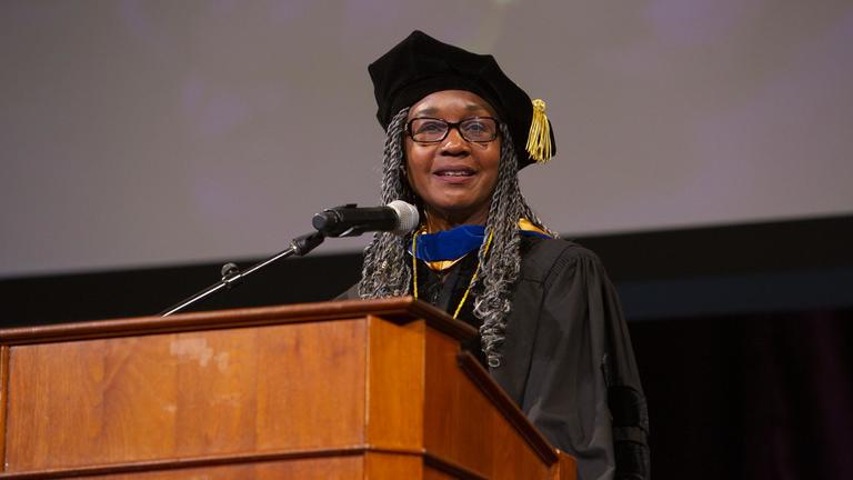 Invocation Speaker Annette Williams, Chair of Women's Spirituality