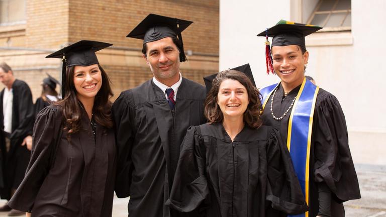 Group of graduates