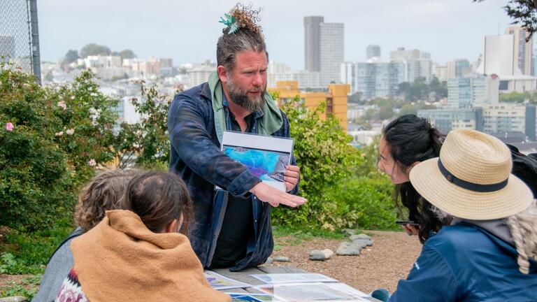 Photos from the Watershed Witness Tour hosted by CIIS alum Joshua Halpern. This event was part of the ESR 2025 Religion and Ecology Summit, which took place from April 21–23, 2025.