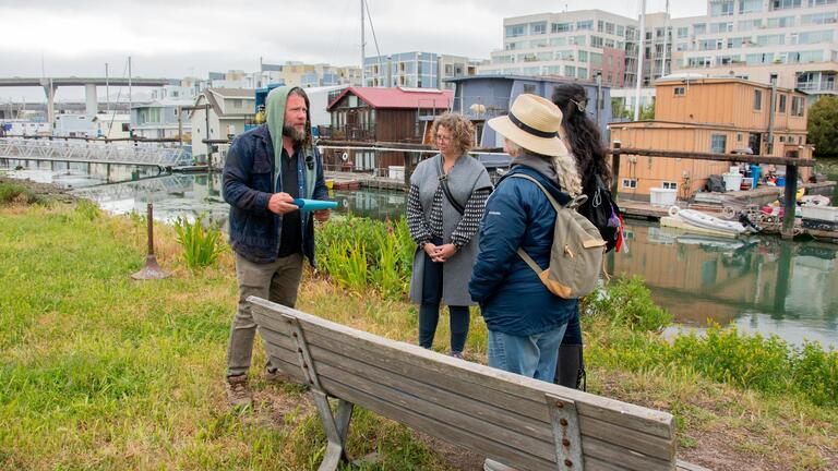 Photos from the Watershed Witness Tour hosted by CIIS alum Joshua Halpern. This event was part of the ESR 2025 Religion and Ecology Summit, which took place from April 21–23, 2025.