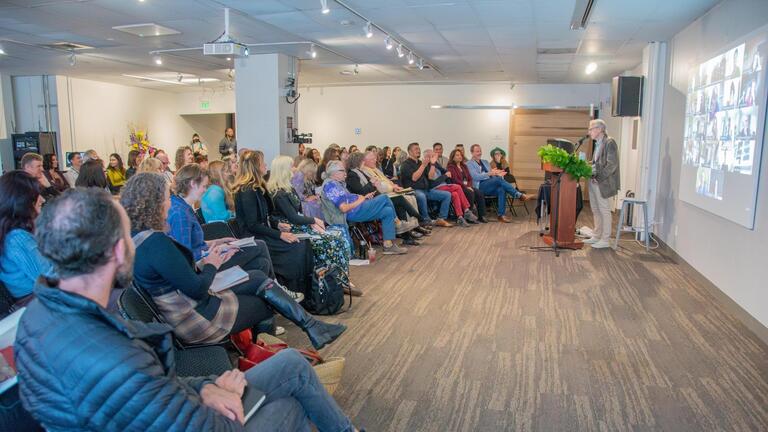 "Forever Jung?" A Conference Celebrating Jung's 150th birthday at CIIS, hosted by East-West Psychology and the C.G. Jung Institute of San Francisco. Photo from Day 1 of the conference 09/19/2025.