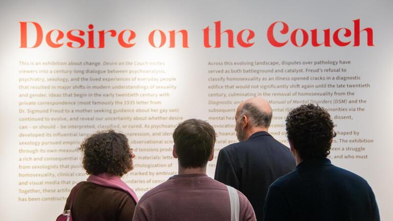 Desire On The Couch, presented by CIIS' Department of Research Psychology in collaboration with The Kinsey Institute.