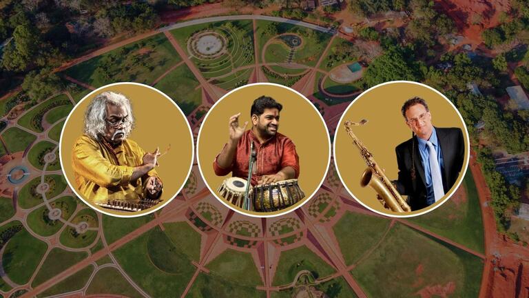 Auroville's 58th Anniversary East-West Raga-Jazz Concert