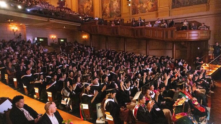 CIIS 58th Commencement. Herbst Theater, San Francisco, CA. Sunday May 24, 2026.