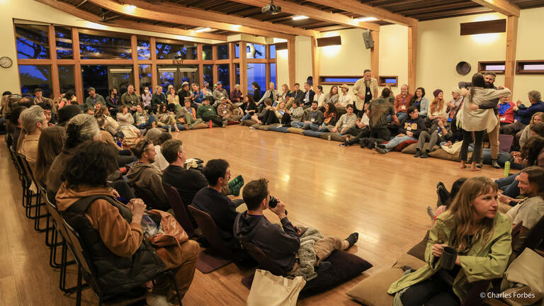 Photo from 2024 ESR Intensive at Esalen. Photo by Charles Forbes.