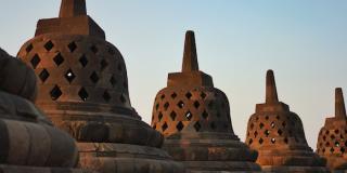 A photo of temples in Asia