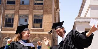 Somatic students at graduation