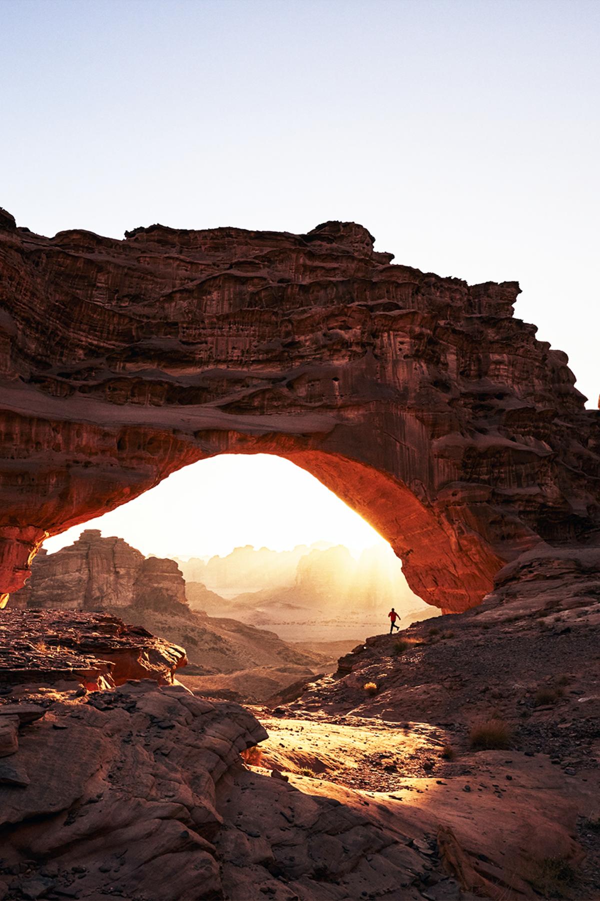 Rock structure in Hisma Desert by NEON