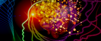 Abstract image of brain with neon lines. Certificate in Psychedelic-Assisted Psychotherapies & Research places CIIS on the cutting edge of the re-emerging field