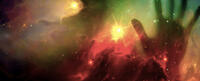 Cover of the first issue of Autocosmology promoted by the MFA and the online Master's and Doctorate programs in Philosophy, Cosmology, and Consciousness.