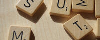 Photo of Scrabble tiles. Find out more about the Integrative Health online M.A. program at California Institute of Integral Studies.