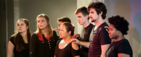 Actors of Theatre for Change 2018, a project of the Master's program in Drama Therapy at California Institute of Integral Studies CIIIS in San Francisco
