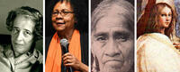 Collage of important women in history