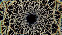 Abstract lines forming a tunnel effect