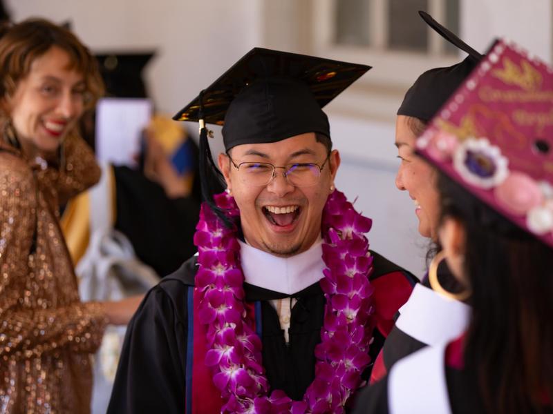 CIIS graduate smiling